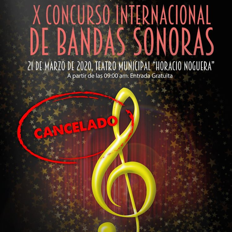 Cancelada la X Edición del Concurso de Bandas Sonoras de Isla Cristina