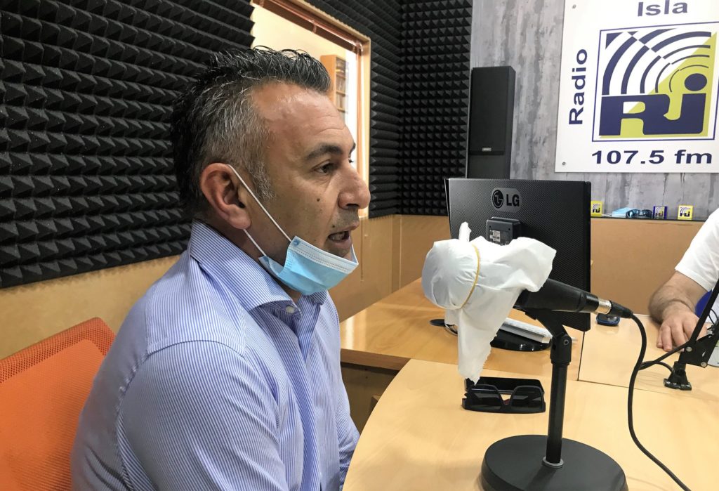 Repaso del Alcalde isleño Jenaro Orta, de la Fase 3 en Radio Isla Cristina