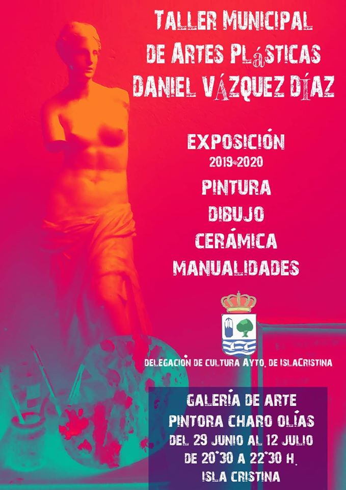 Inauguración en Isla Cristina de los Talleres de Artes Plásticas 'Daniel Vázquez Díaz'