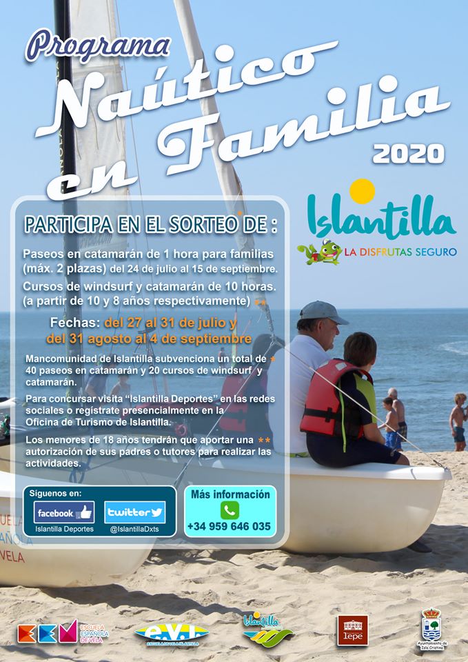 VI Edición del 'Programa Náutico en Familia' de Islantilla.