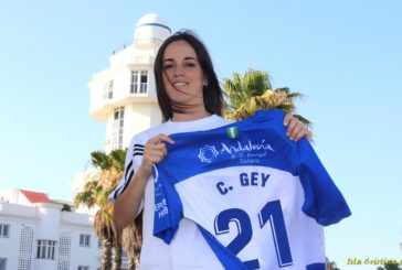 La delantera isleña, Cristina Gey, cedida al DUX Logroño