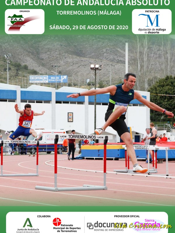La escuadra isleña parte por el oro del Campeonato de Andalucía de Atletismo en Torremolinos