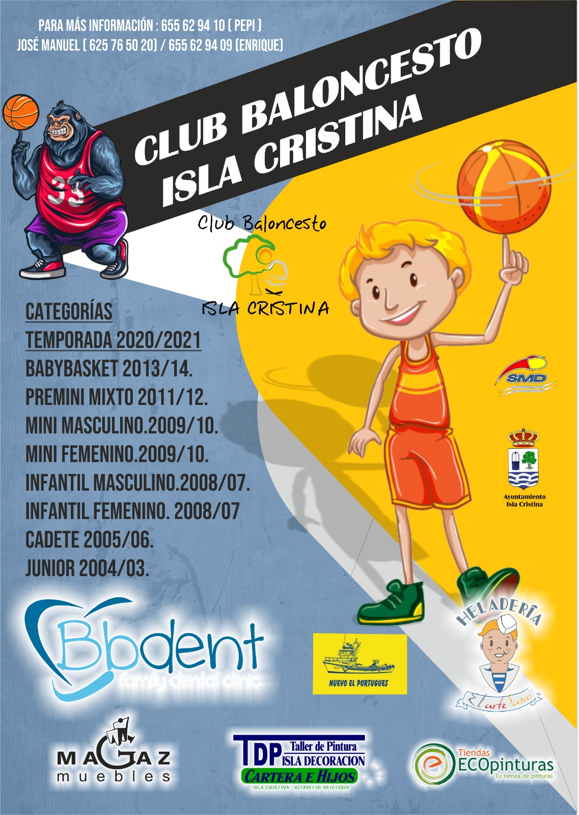 En marcha la Cantera del Club Baloncesto Isla Cristina