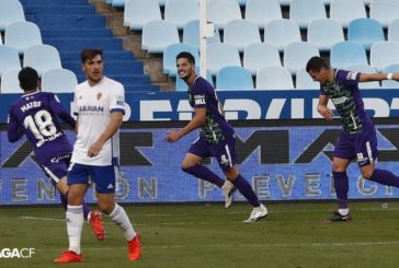 Un gol del isleño Caye Quintana apuntala la victoria del Málaga en Zaragoza