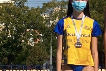 Daniela Ruíz plata en el Campeonato de Andalucía de Atletismo Sub14