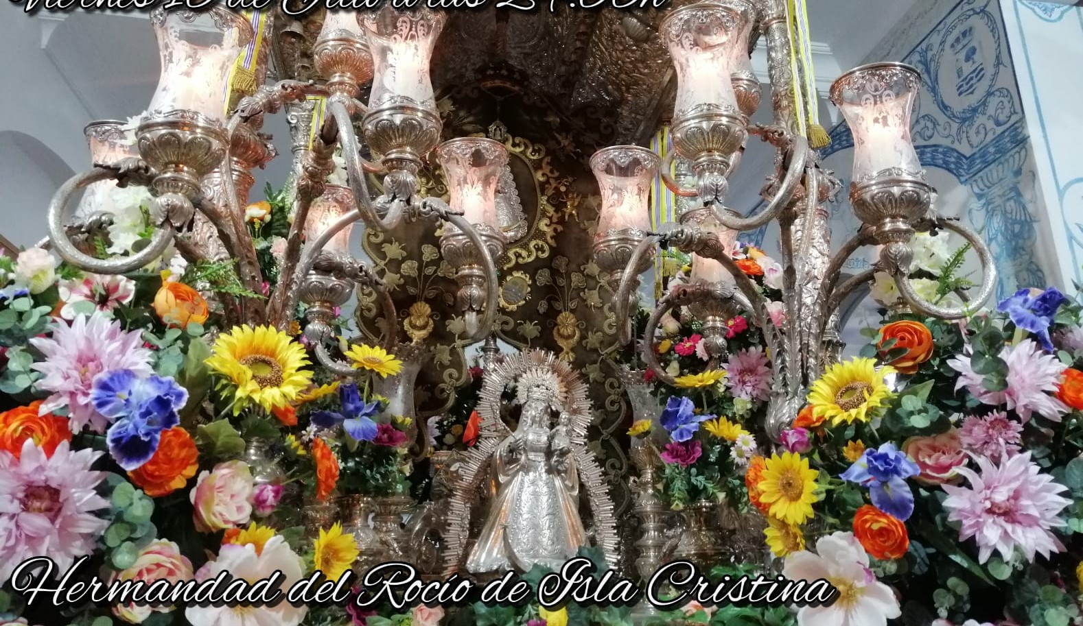 La Hermandad del Rocío de Isla Cristina celebró su primera sabatina de 2021