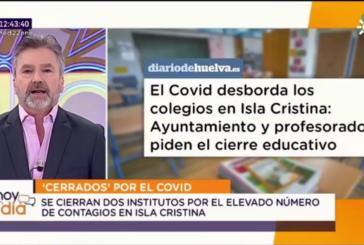 El Covid Desborda los Colegios en Isla Cristina