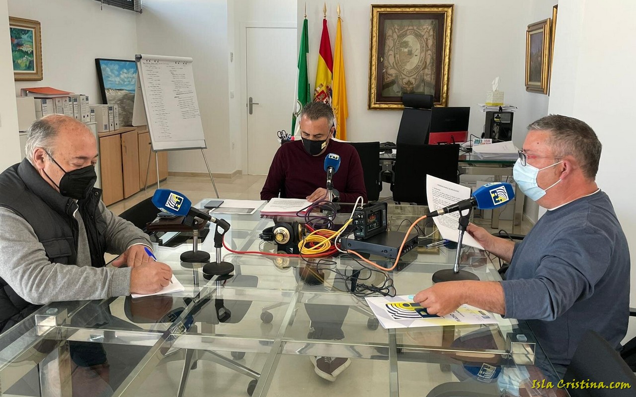 El Equipo de Gobierno hace balance del año de Pandemia en Radio Isla Cristina