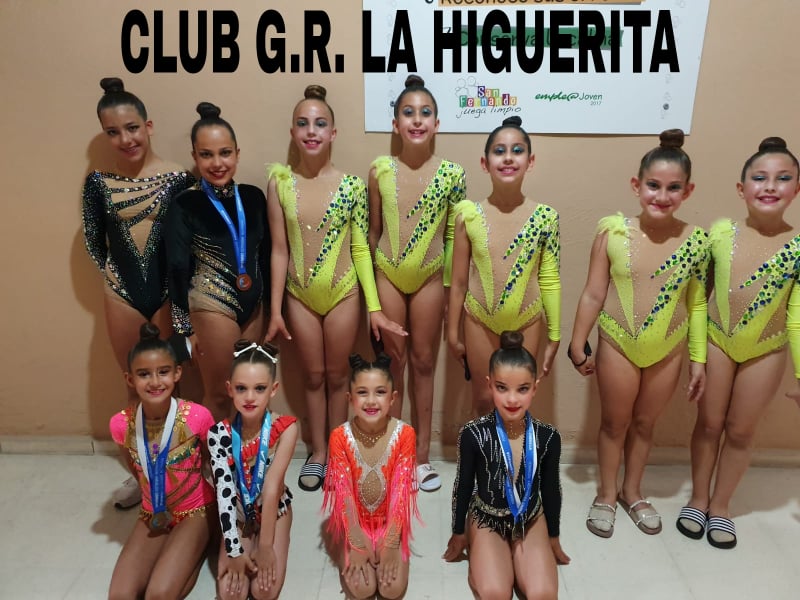 Brillante las Gimnastas del “Club La Higuerita” en el Campeonato de Andalucía