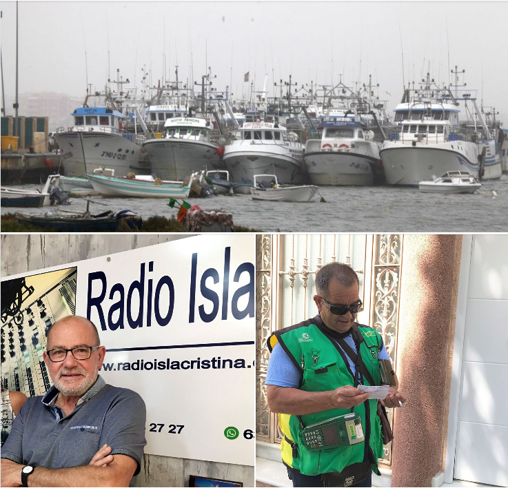 EL SECTOR PESQUERO ISLEÑO DENUNCIA “NINGUNEO” en las mañanas de Radio Isla Cristina