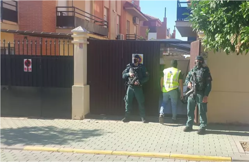 Más de 20 detenidos en una operación contra el narcotráfico en siete localidades de Huelva