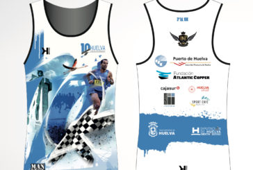 A la venta la camiseta conmemorativa de la 3ª edición de la 10K Huelva ‘Puerta del Descubrimiento’