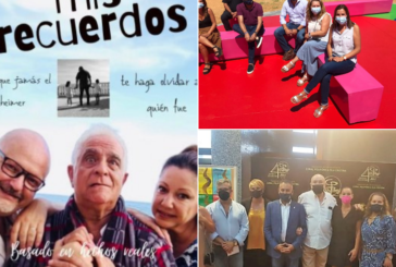 Los actores, Manuel Medina y Miguel Caiceo, en las Mañanas de Radio Isla Cristina