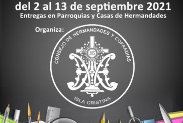 Recogida Solidaria en Isla Cristina de Material Escolar