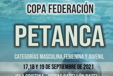 Isla Cristina acoge la liga andaluza de clubes y la copa federación de Petanca