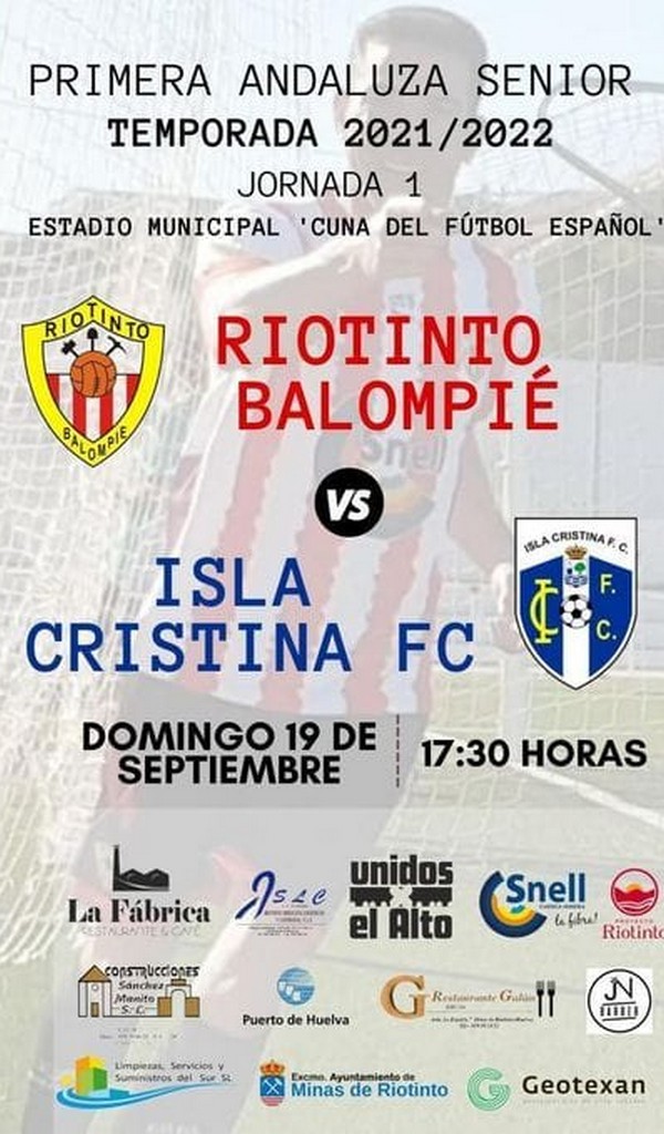 El Isla Cristina comienza la Primera Andaluza este domingo en la “Cuna del Fútbol Español”