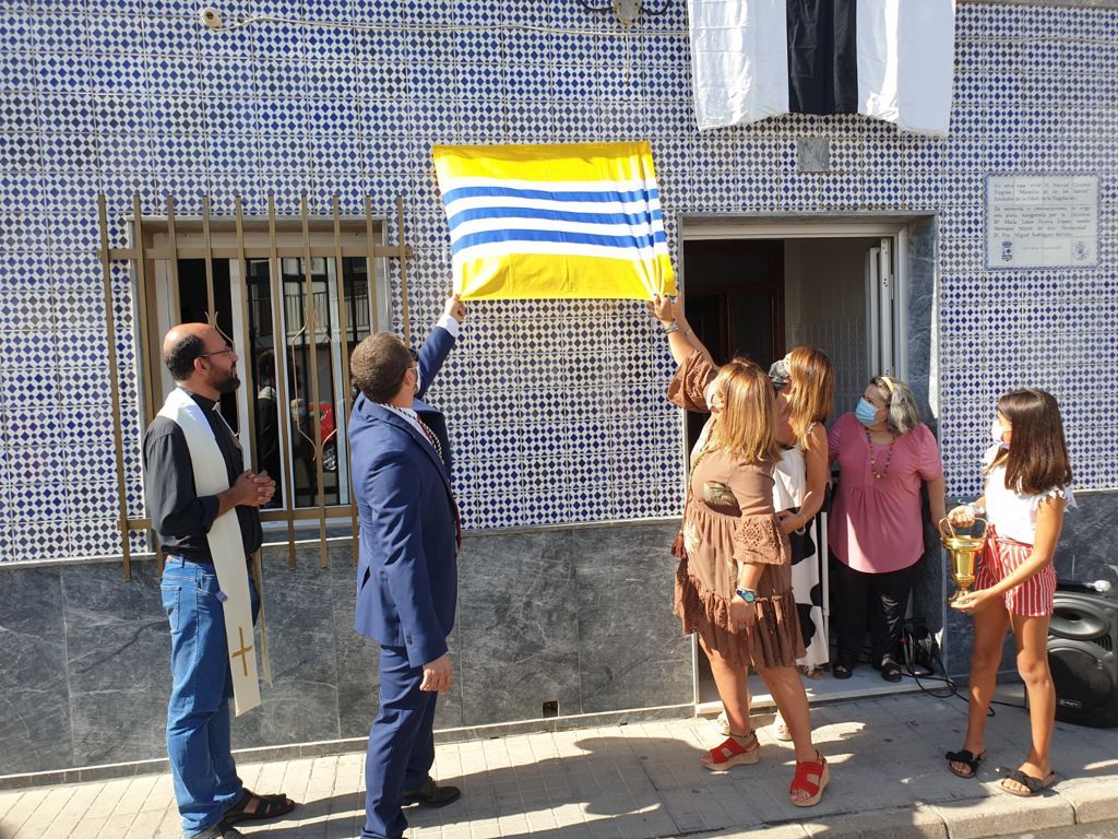 Un azulejo recuerda el 75 Aniversario fundacional de la Hermandad de la Flagelación de Isla Cristina