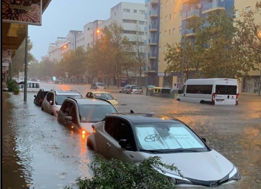 La Junta activa el nivel 1 de alerta por el temporal y riesgo de inundaciones en la provincia de Huelva