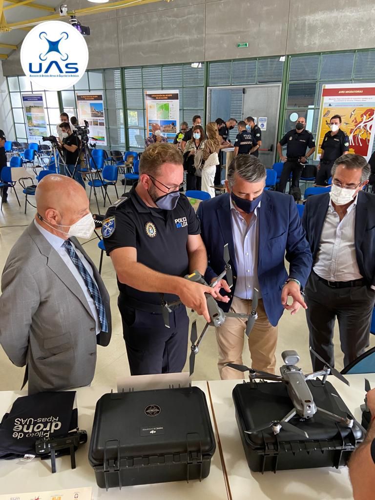 Nace una nueva Asociación de Unidades Aéreas de Seguridad en Andalucía presidida por el isleño Jesús Lima López