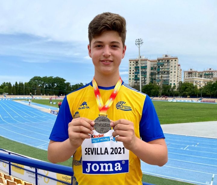 El isleño Rodrigo García Orozco, a por las medallas del Andaluz sub 14 de Atletismo