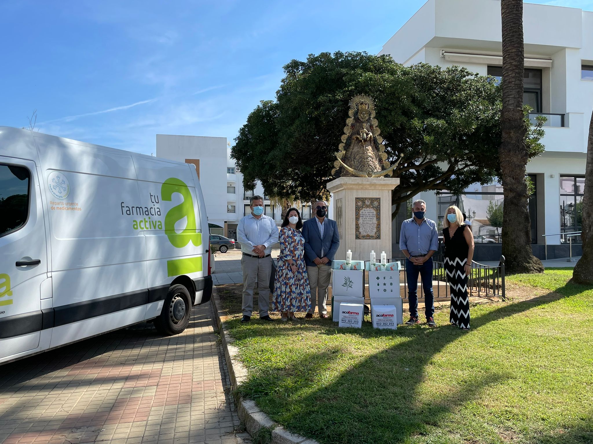 Bidafarma y Farmaceúticos Sin Fronteras donan 2.500 productos sanitarios para los afectados por las inundaciones en Isla Cristina