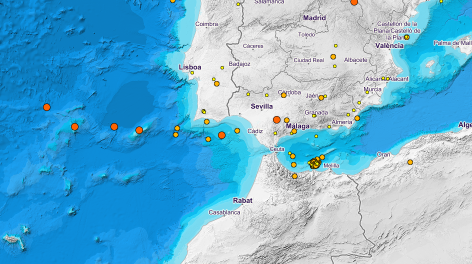 Los terremotos frente a Huelva ‘reactivan’ las placas africana y euroasiática