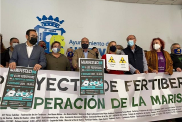 Convocan en Huelva para el 2 de diciembre una nueva manifestación contra las balsas de fosfoyesos