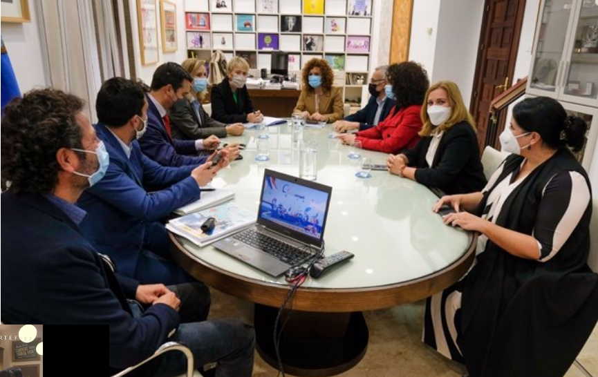 Diputación y Gobierno se reúnen para avanzar en la transformación digital de la provincia de Huelva