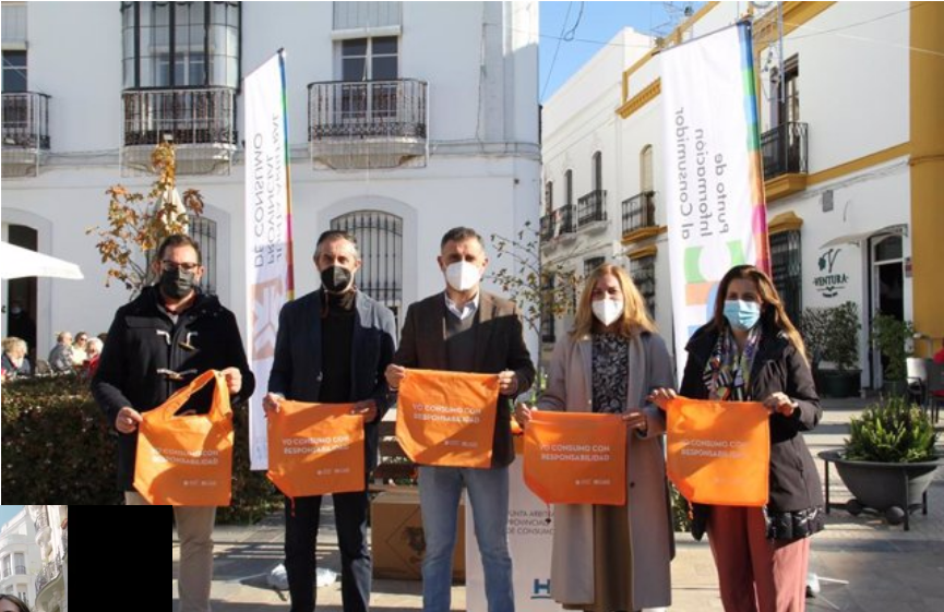 Diputación de Huelva inicia una campaña informativa por la provincia sobre las claves para un consumo responsable