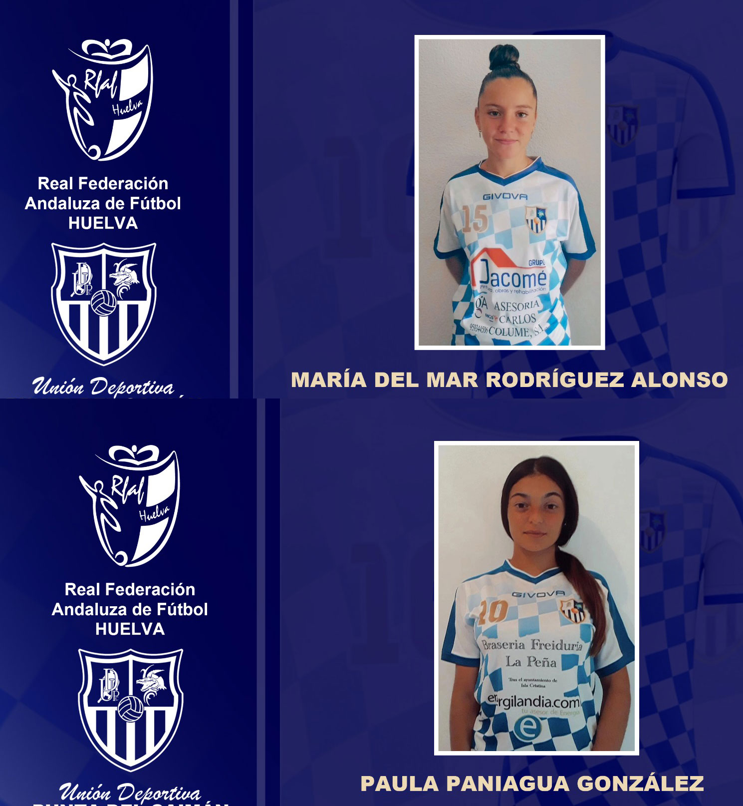 Las isleñas María del Mar y Paula Paniagua en el Campeonato de Andalucía