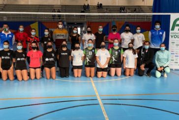 Representación isleña en la primera concentración de las selecciones andaluzas de voleibol