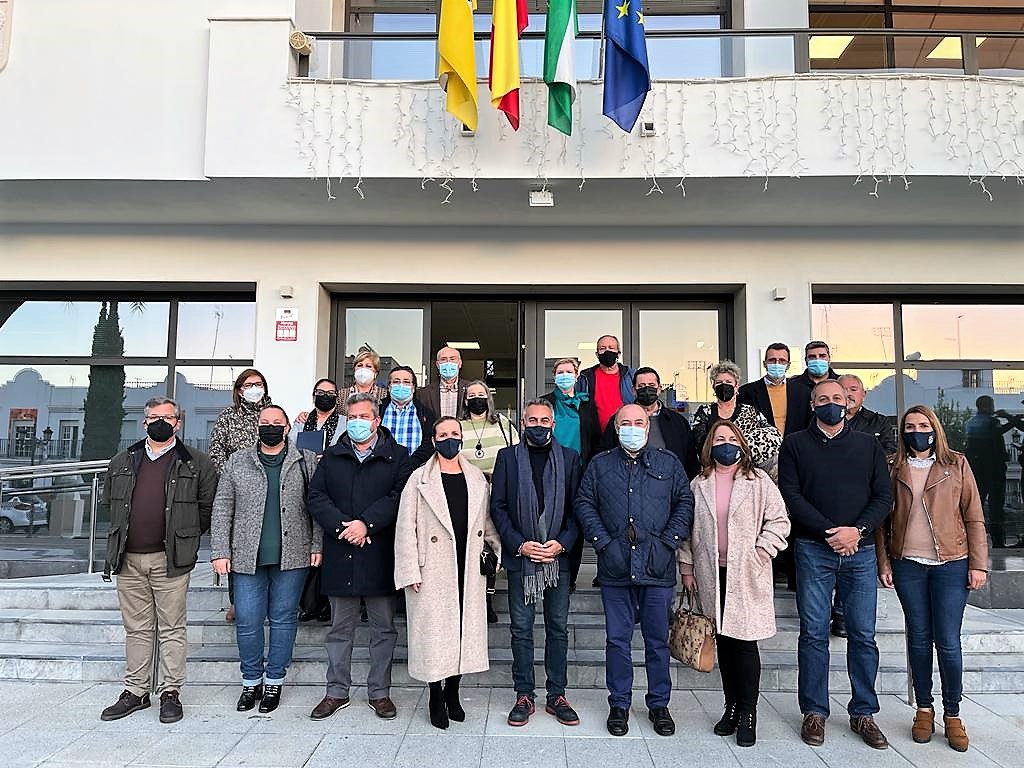 El Ayuntamiento de Isla Cristina homenajeó a sus empleados jubilados