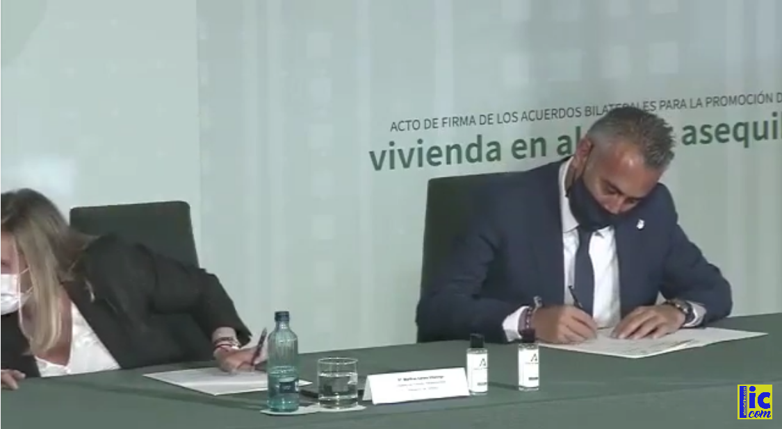 Firmado el acuerdo para la construcción de 12 nuevas viviendas en Isla Cristina