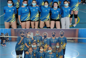 Debut con victoria de las juveniles del Club Voleibol Isla Cristina Vic