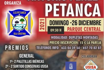 Torneo Navideño de Petanca “Antonio Pérez”
