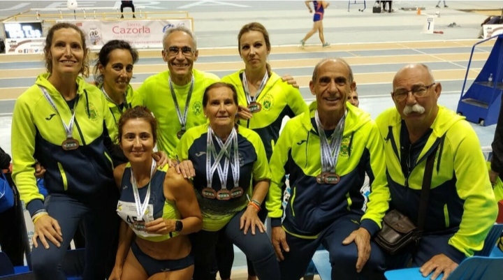 Severino Sequera y Toni Palma disputan el Campeonato Máster indoor en Antequera