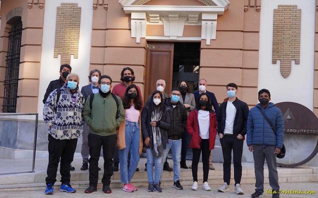 Llegan a Huelva alumnos del máster ‘Erasmus Mundus’ para conocer su ‘Clima y Sostenibilidad Urbana’