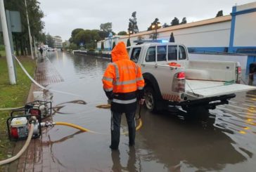 Las fuertes lluvias de este miércoles provocan una decena de incidencias en la provincia de Huelva