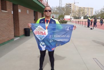 Los isleños Toni Palma bronce en jabalina y Severino Sequera cuarto en disco en el Campeonato de España Máster de Lanzamientos Largos