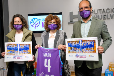 Diputación y el CDB Ciudad de Huelva desarrollan la campaña sobre la equidad en el deporte “Ni más ni menos, Iguales”