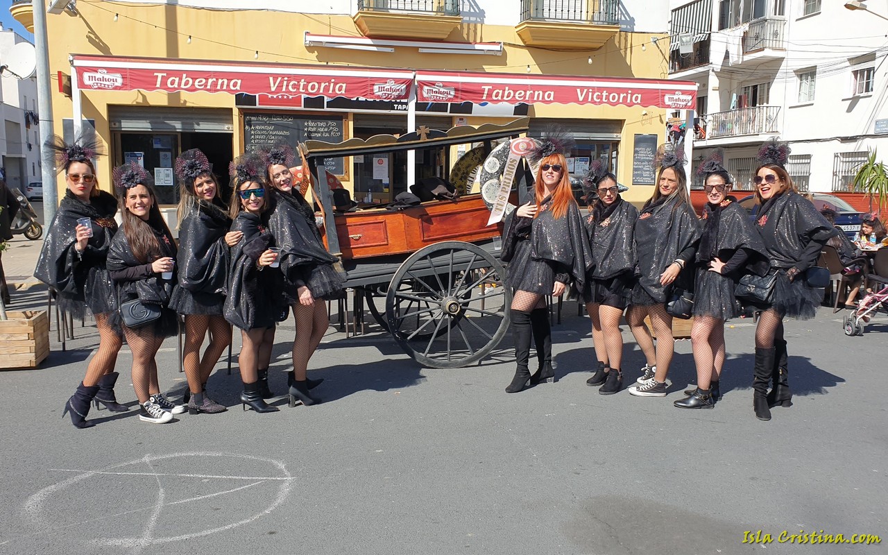 Cortejo Fúnebre del Entierro de la Sardina. Carnaval de Isla Cristina 2022
