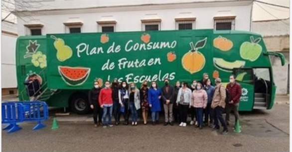 Los centros educativos de Huelva, beneficiarios del Plan Escolar de Consumo de Fruta 2022