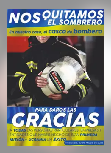 El convoy humanitario de bomberos de Huelva regresa con el objetivo “cumplido”