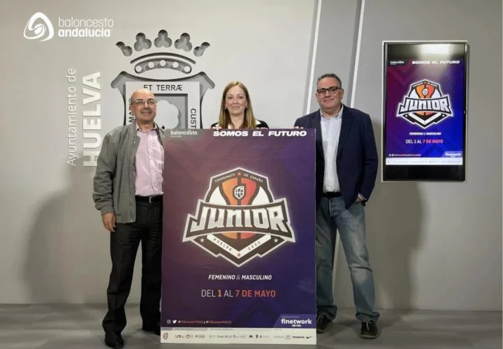 Presentados en Huelva los Campeonatos de España Junior de Baloncesto 2022