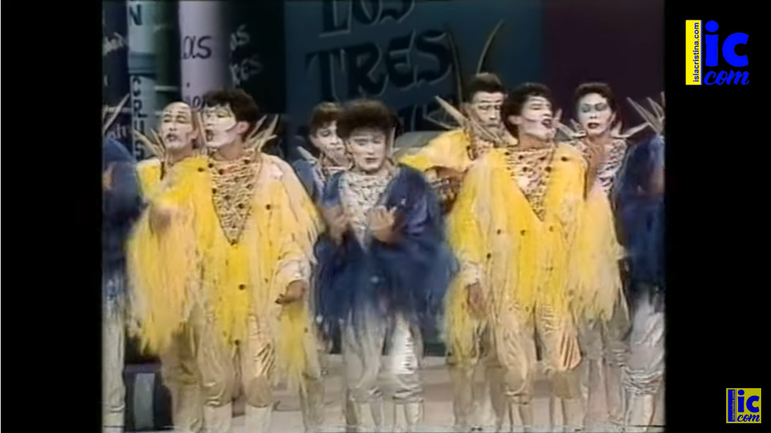 El Carnaval de Isla Cristina de 1984 en el Programa de TVE “Un, dos, tres responda otra vez”.