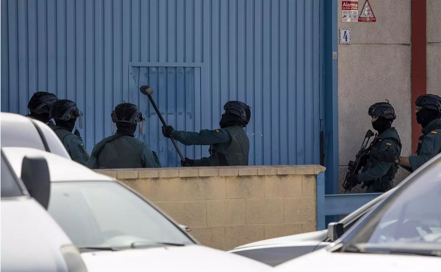 Cinco detenidos en un operativo contra el narcotráfico en la provincia de Huelva