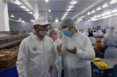 Andaluces Levantaos visita a la fábrica de Usisa en Isla Cristina