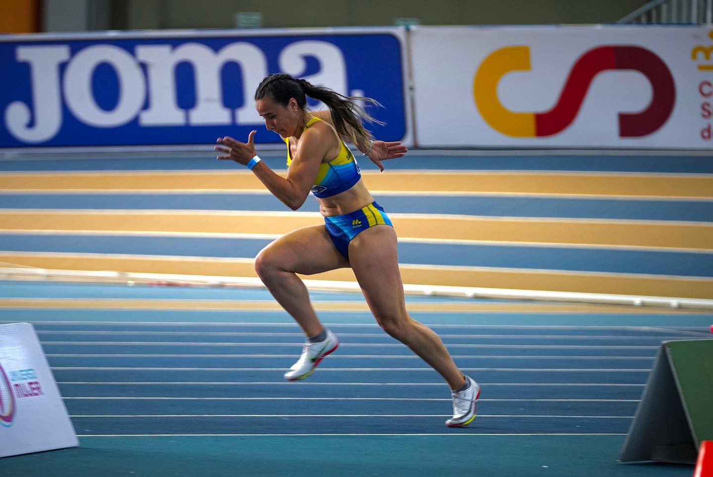 Alba Pérez récord de Huelva en 100 metros en el Meeting de Coria