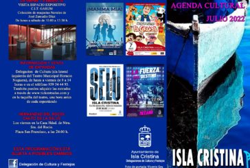 Agenda Cultural de Isla Cristina para el mes de Julio 2022