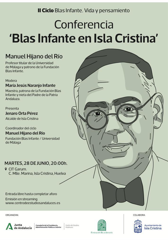 Isla Cristina participa en la conmemoración de nacimiento del padre de la Patria Andaluza